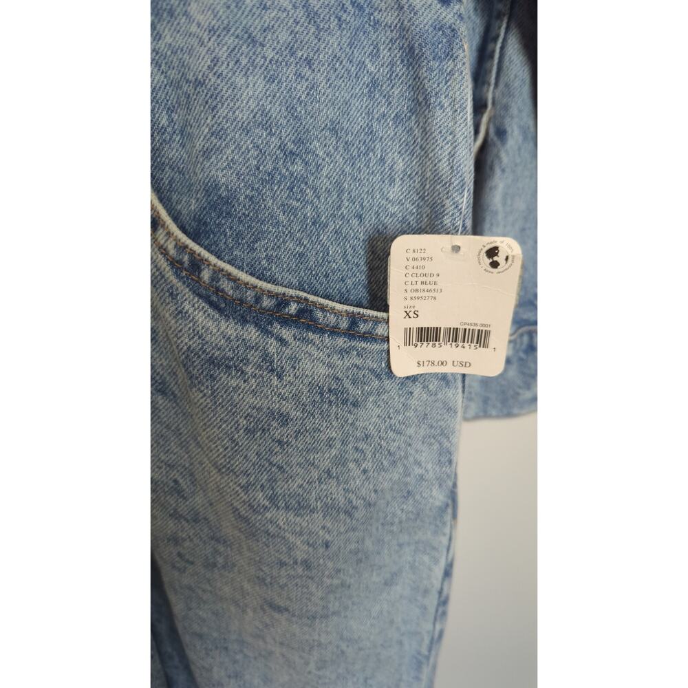 We The Free Touch The Sky Denim Jumpsuit NWT - Picture 6 of 8